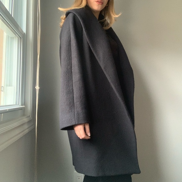 Aritzia Babaton Boiled Wool Coat - Picture 3 of 10